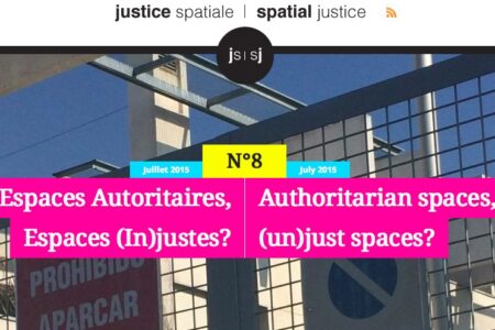 Revue Justice Spatiale / Spatial Justice : Parution du numéro 8 – Juillet 2015