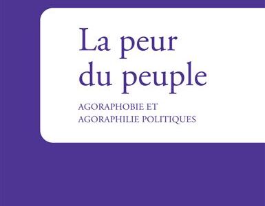 Conférence du Professeur Francis Dupuis-Déri « Qui a peur du peuple »