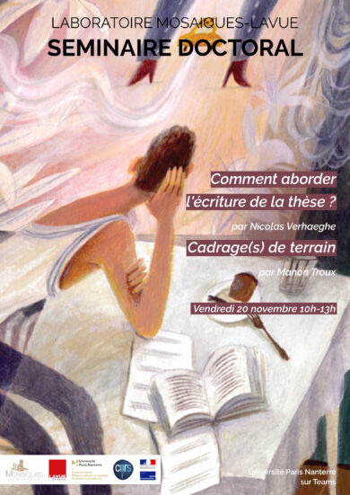 Séminaire doctoral Mosaïques – Ecriture de la thèse & Cadrage de terrain