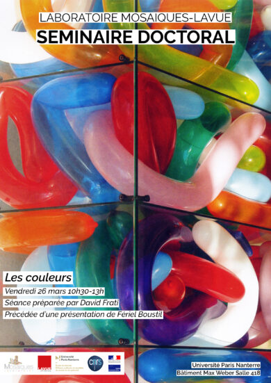 Séminaire doctoral Mosaïques – Les couleurs