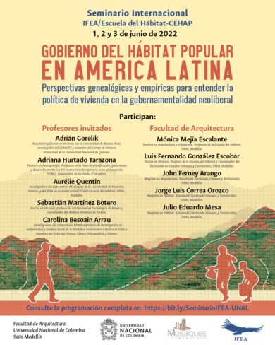 Séminaire international « El Gobierno del Hábitat Popular en América Latina »