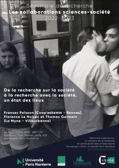 Séminaire – Les collaborations science-société