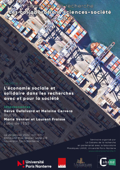 Séminaire – Les collaborations science-société